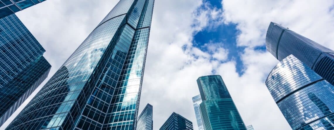 IP Law Update | Image of several buildings